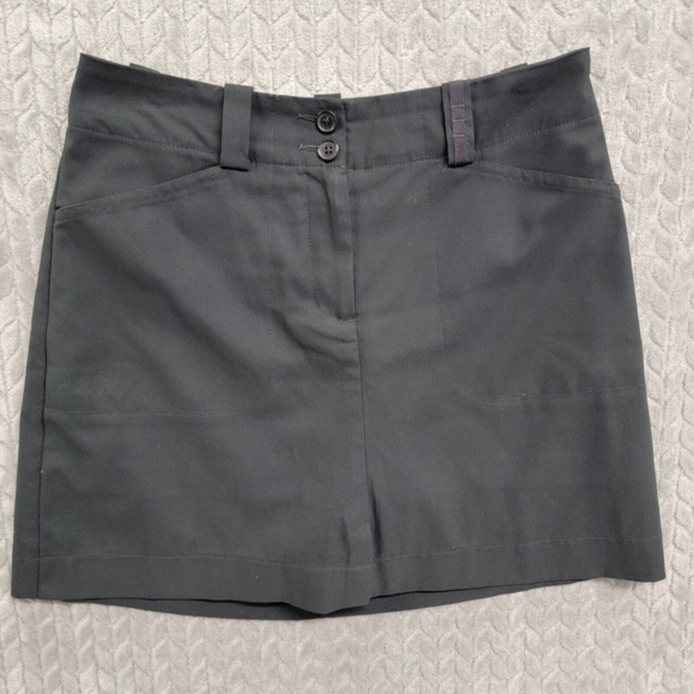 Nike Golf 256868 Dri-Fit Golf‎ Tennis Lined Athletic Black Skort Women's Size 2